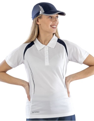 SPI-S177F-Womens Team Spirit Polo